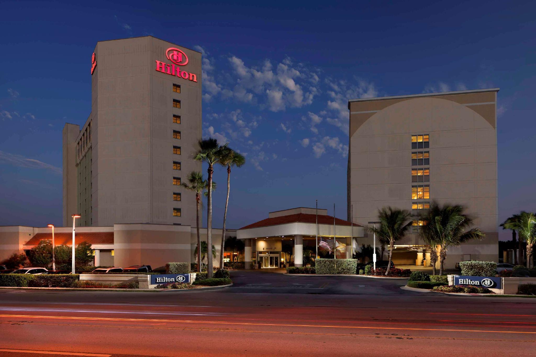 Hilton Melbourne Beach Oceanfront Exteriör bild